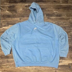 Nike Light Blue Pullover Hoodie